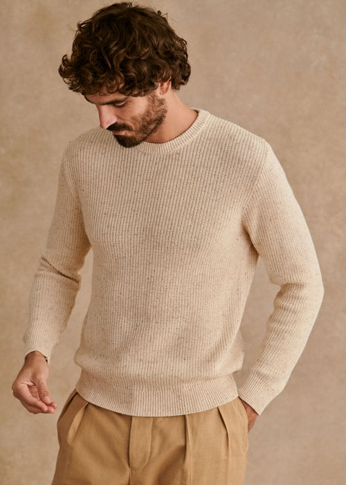 Octobre Editions - Pull Elvan Naturel - 105€