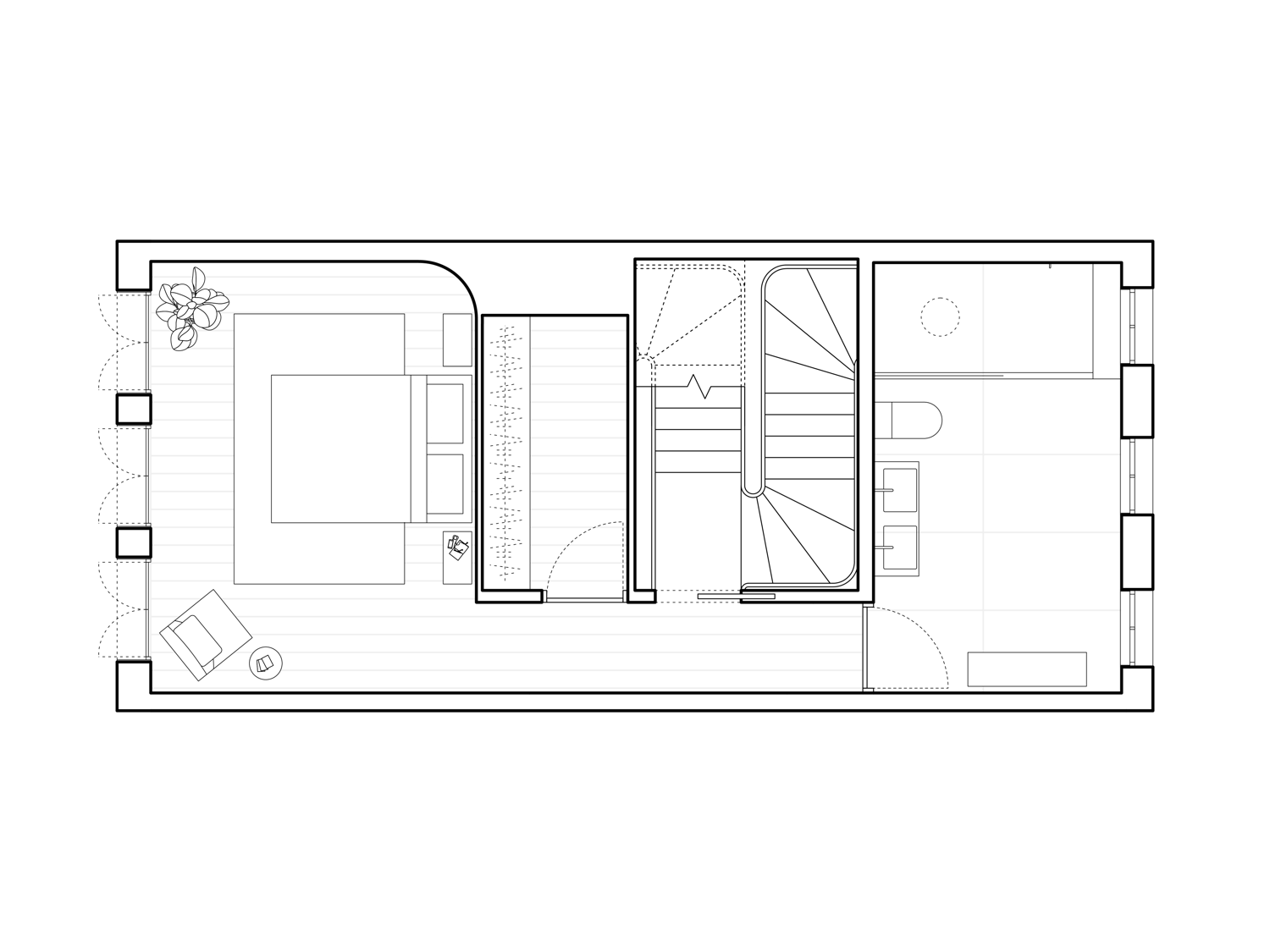 Hairpin House Plan 02