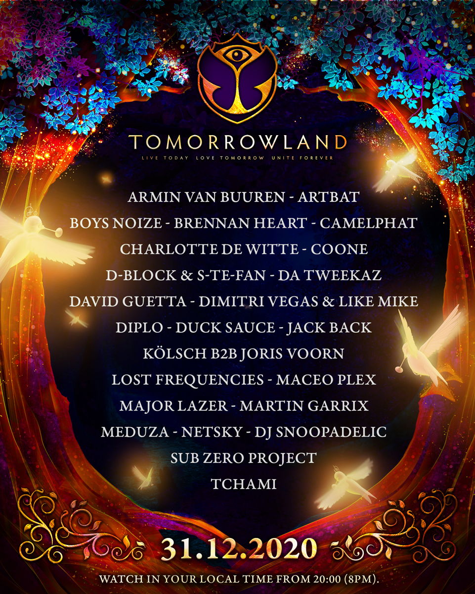 Tomorrowland 31.12.2020