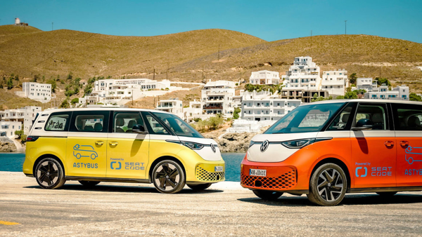 Volkswagen inicia los servicios de movilidad en Astypalea, con lo que marca el siguiente paso en la electrificación de la isla griega