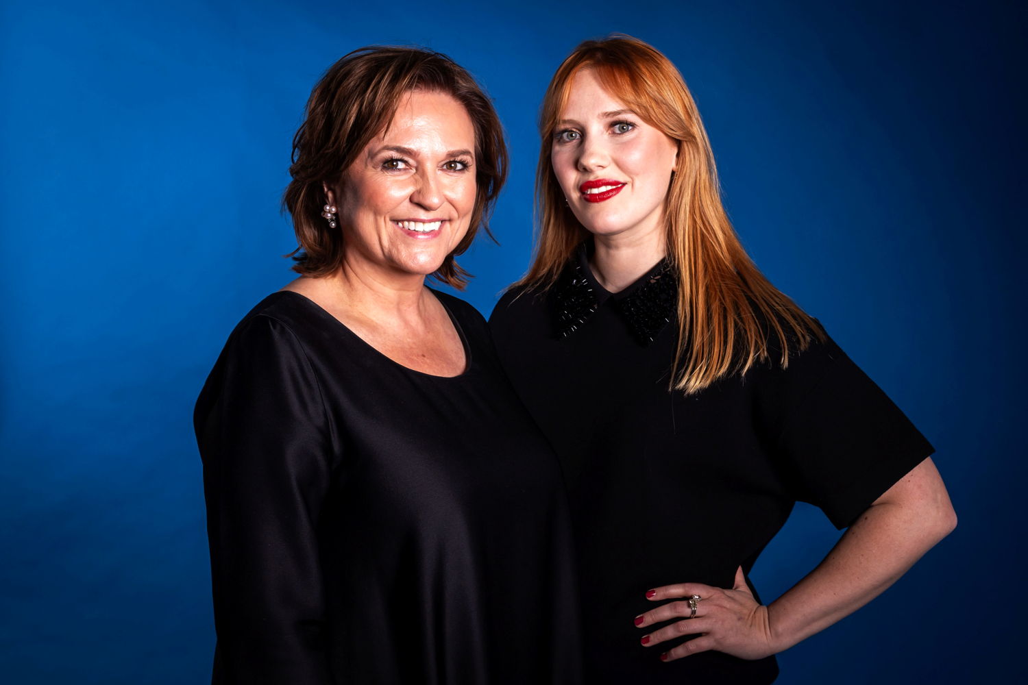 Katelijne Boon en Clara De Decker (c) VRT