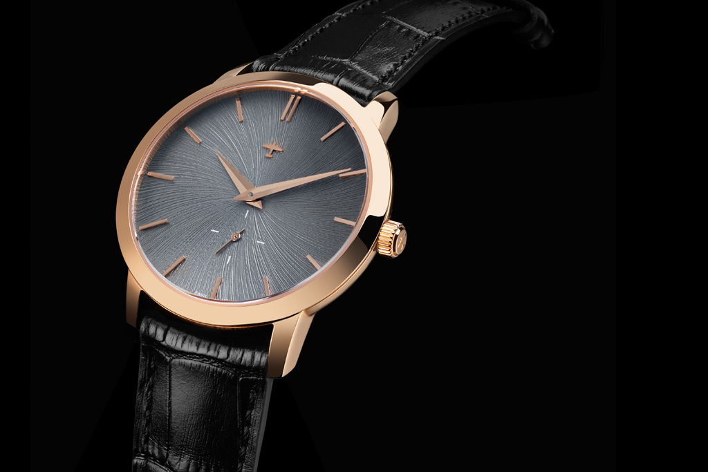 Progeny Rose Gold - Schist concept dial - 4