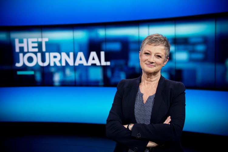 Martine Tanghe als nieuwsanker vandaag - (c) VRT