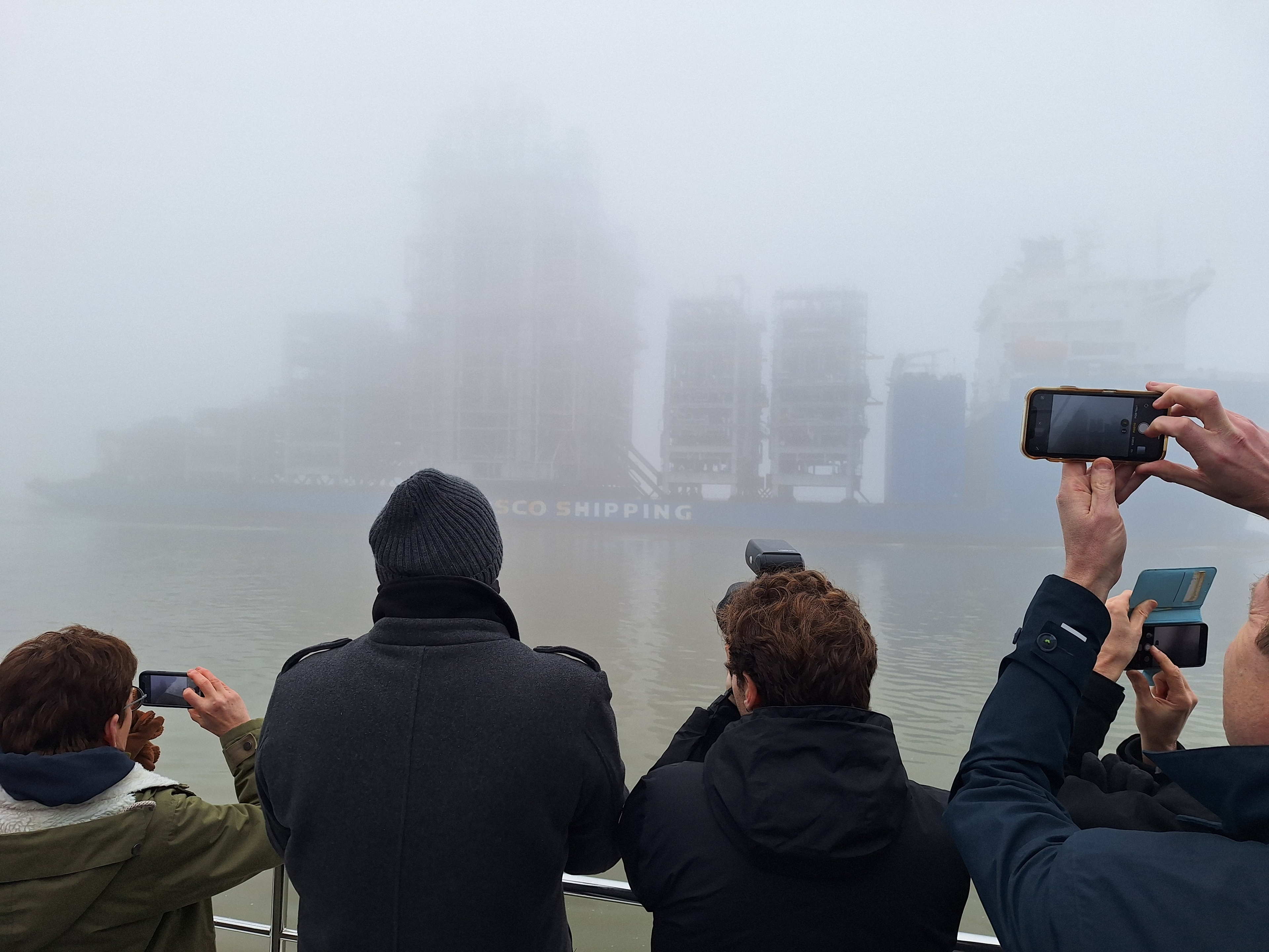 Giant Project ONE plant module makes remarkable passage to port of Antwerp 