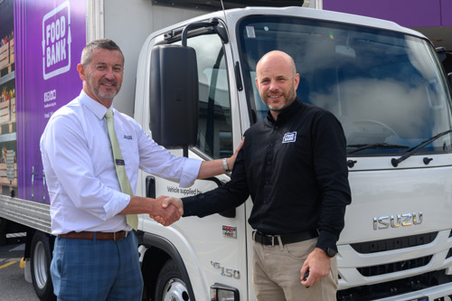 Truck Community Boosts Foodbank Fleet With New Isuzu