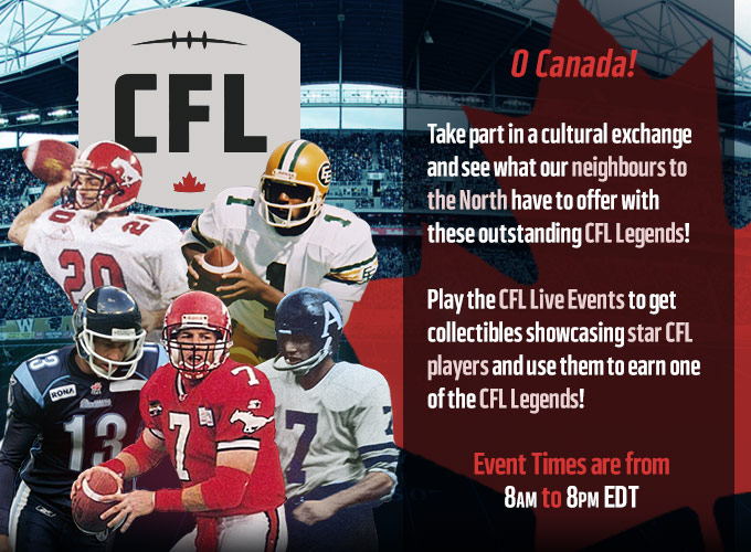 CFL in Madden NFL Mobile game.