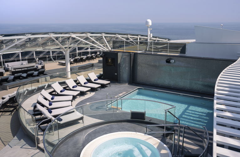 MSC Yacht Club Sundeck & Pool