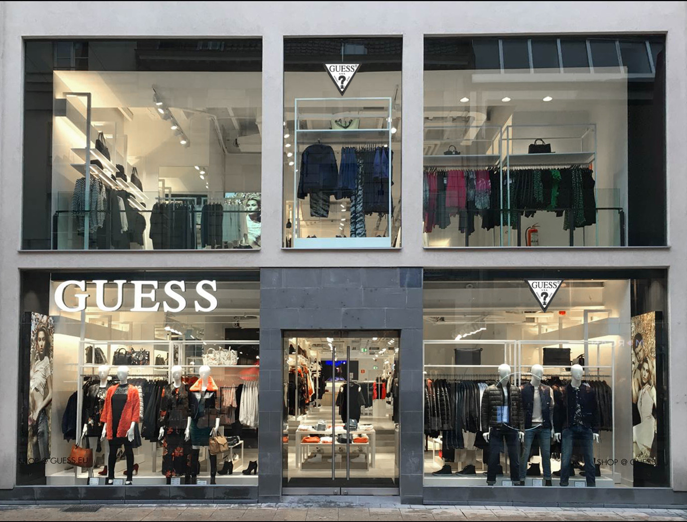 Guess opens a new Flagship store Brussels