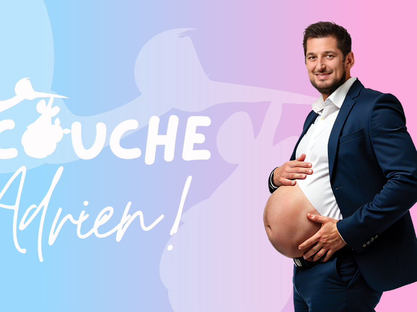 Une baby shower pour le ministre wallon du Bien-être animal, Adrien Dolimont