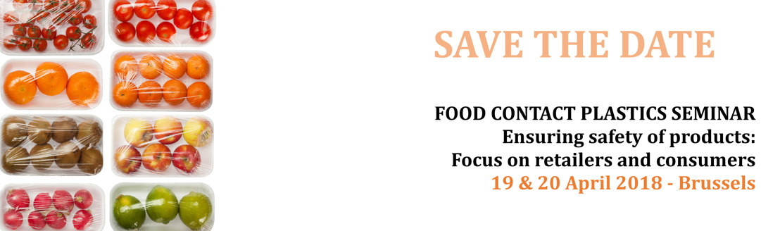 SAVE THE DATE: Food Contact Plastics Seminar 2018