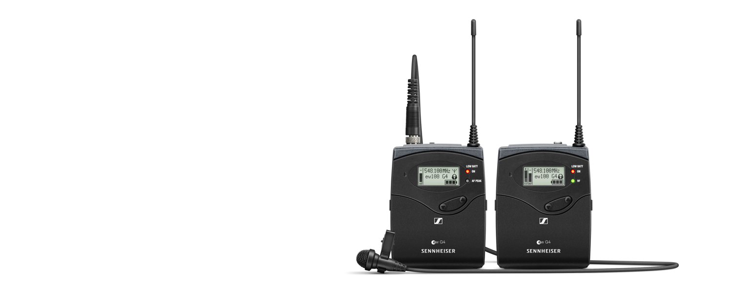 Wireless camera audio: the ew 112-p G4