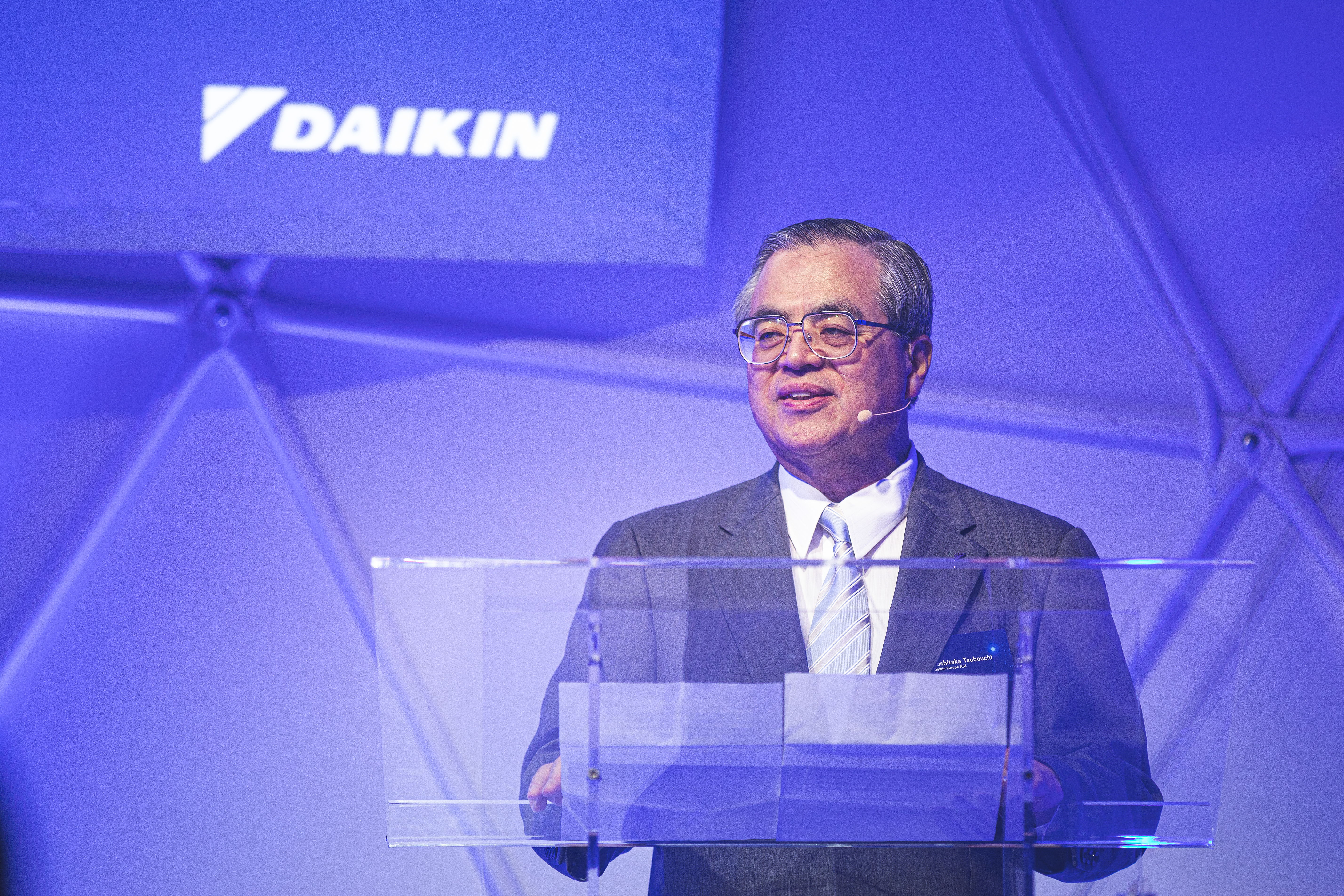 Mr. Tsubouchi - President Daikin Europe Mr. Tsubouchi - President Daikin Europe