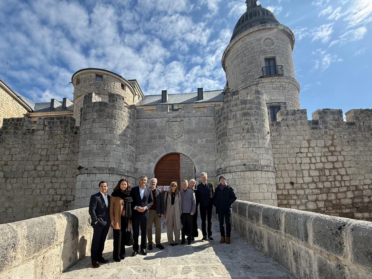 El Ayuntamiento y la Fundación Monumental de México rubrican una acuerdo para potenciar Simancas como destino turístico en América Latina