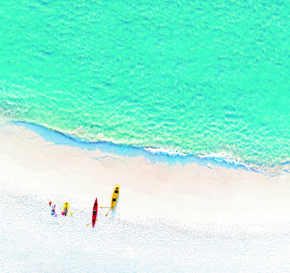 Sea kayaking