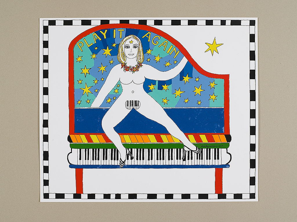Dorothy Iannone, Play it Again, 2007, Collection M HKA/Flemish Community, Photo M HKA