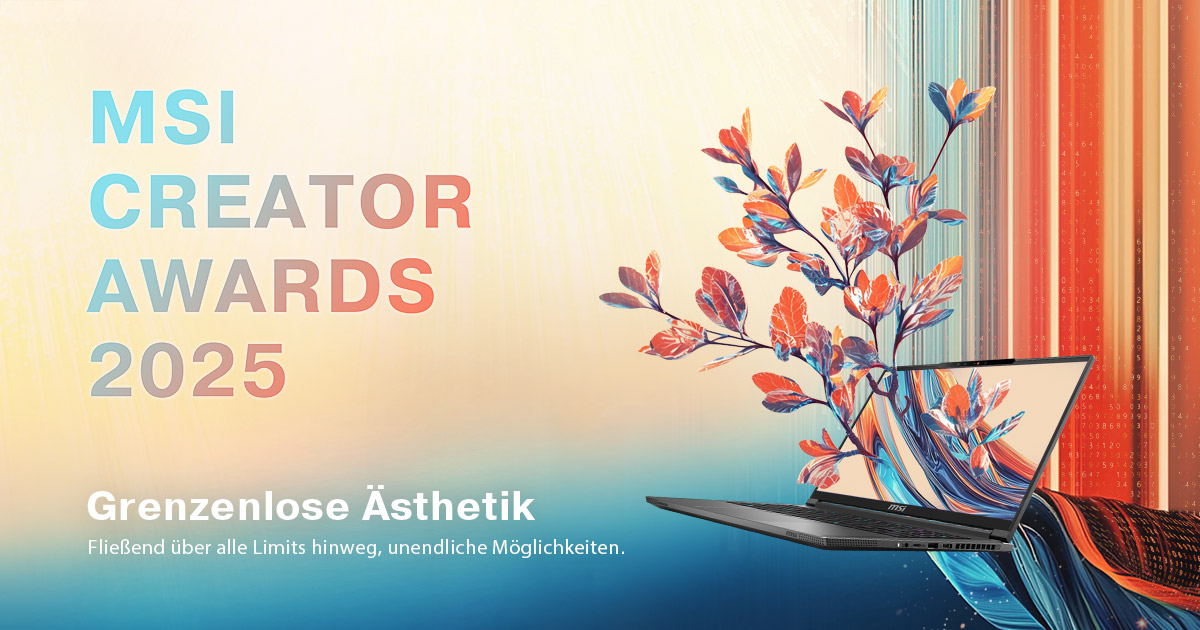 MSI startet die MSI Creator Awards 2025