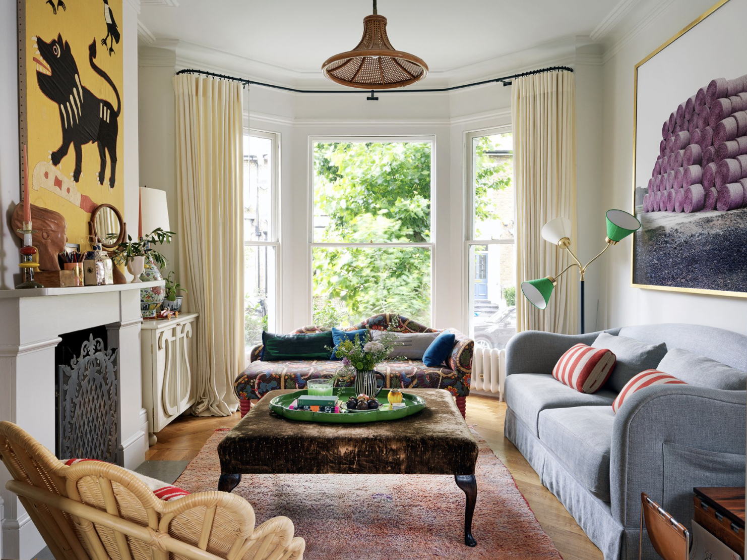 Riverside Townhouse by Beata Heuman Ltd, 1stDibs 50 (Image credit: Simon Brown)