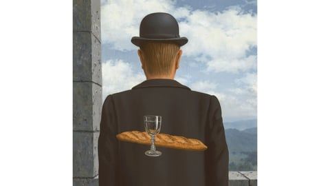 L'ami intime by Magritte ©AP