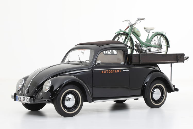 Volkswagen Beutler pickup (1951) y el NSU Quickly N (1953) 