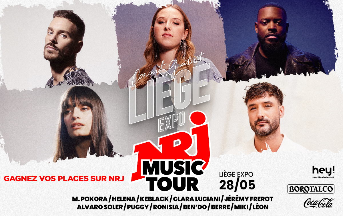 NMT 2025: M. Pokora, Helena, Keblack, Clara Luciani et Jérémy Frerot en tête d'affiche du plus grand concert gratuit de Belgique 