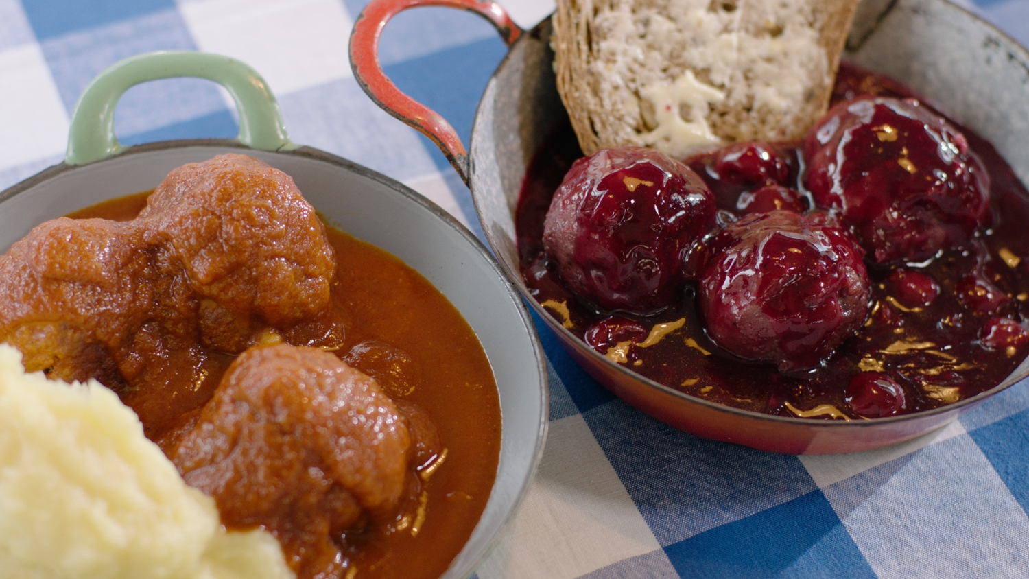 Balletjes met krieken en balletjes in tomatensaus: de nummer 5