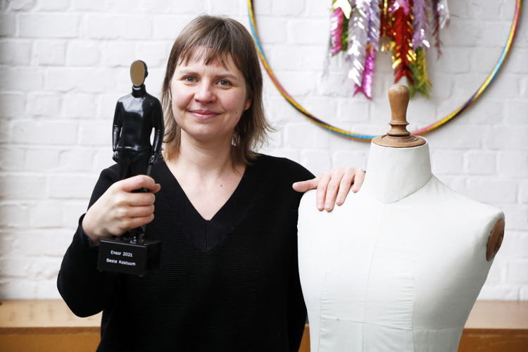 Valerie Le Roy wint 'Beste Kostuum' voor 'De Patrick'