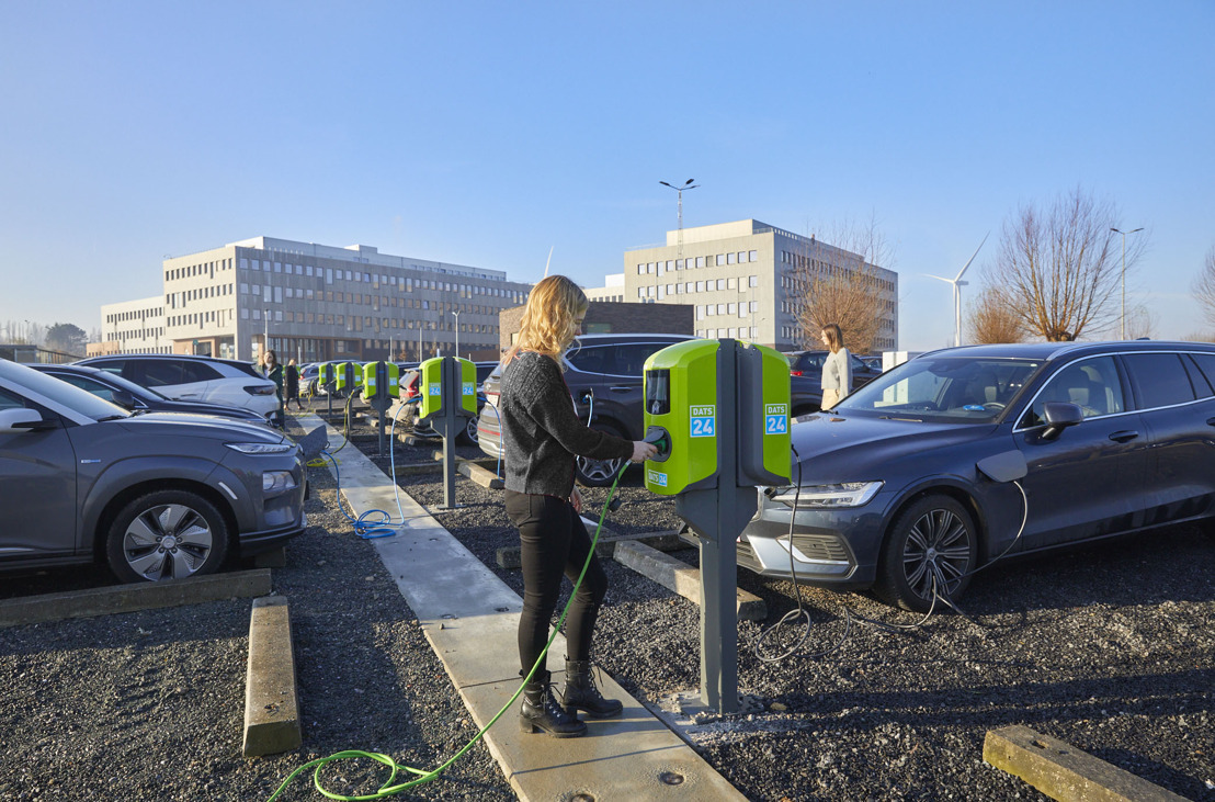 Ouverture de la plus grande plaine de recharge en Belgique par DATS 24 marque une accélération du déploiement de bornes de recharge semi-publiques