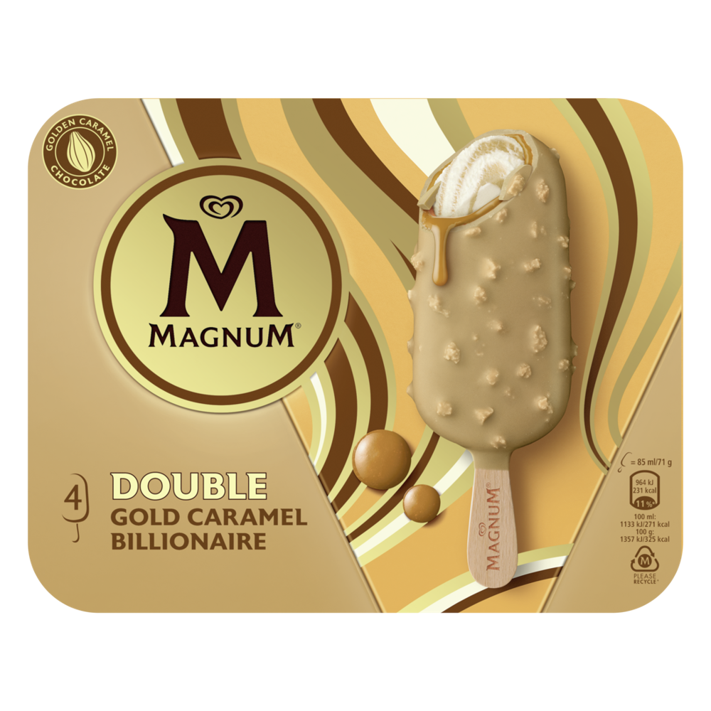 Magnum Double Gold Caramel Billionaire
