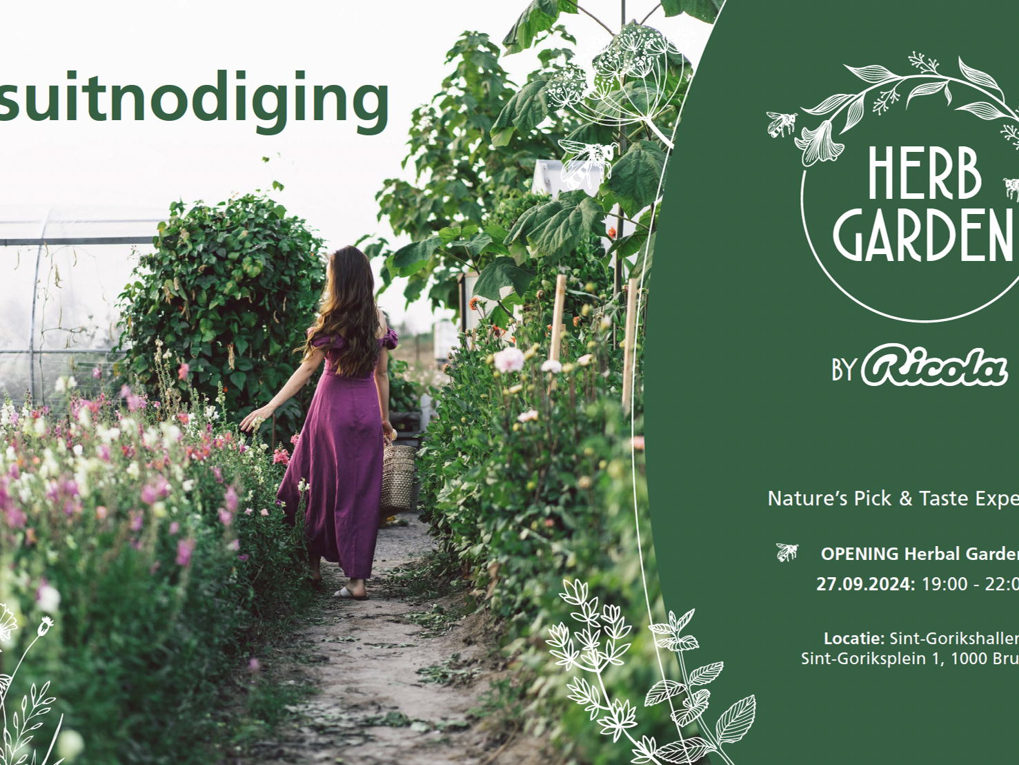 Ricola opent Herb Garden: tijdelijke pluktuin & zeepmakerij