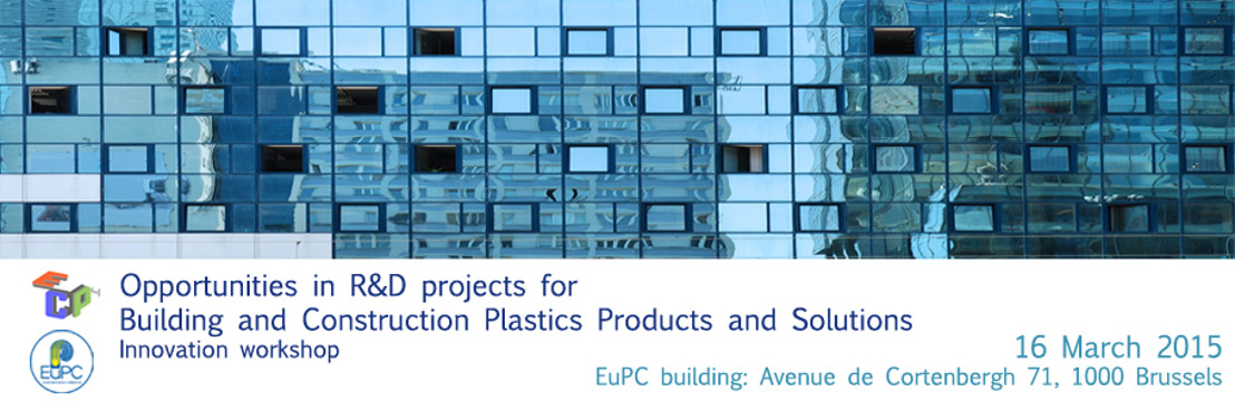 Invitation: Innovation workshop "Opportunities in R&D projects for Building and Construction Products and Solutions"