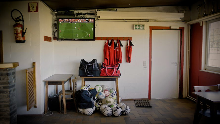 Voetbalkantine KV Bonheiden (c) VRT