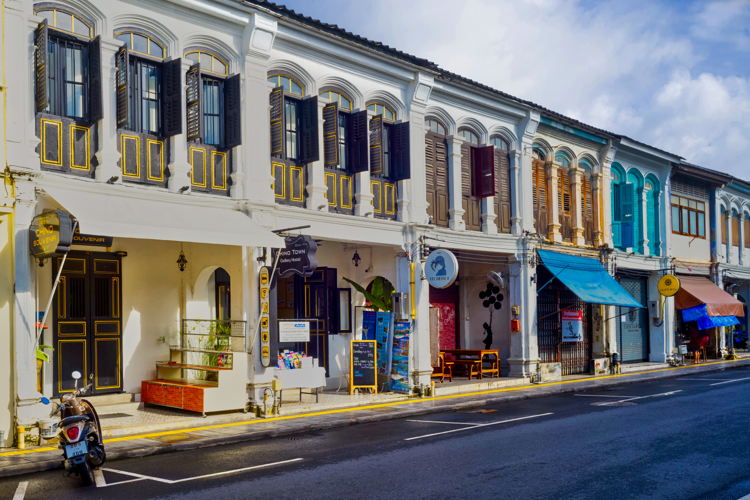 Sino-Portuguese architecture in Phuket Old Town