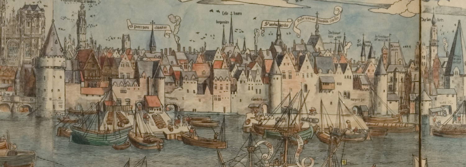 Beeld 7a Redezicht Antverpia Mercantorum met Bierwerf