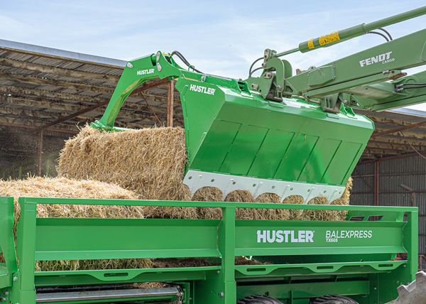 Hustler Equipment unveils game changing GrappleMax grapple bucket attachment for livestock farmers