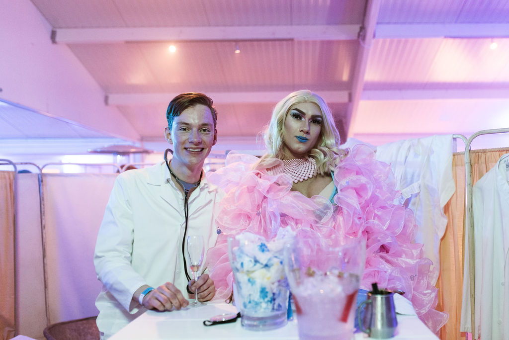Strandfeest Sanatorium Zandvoort bij PlaZand