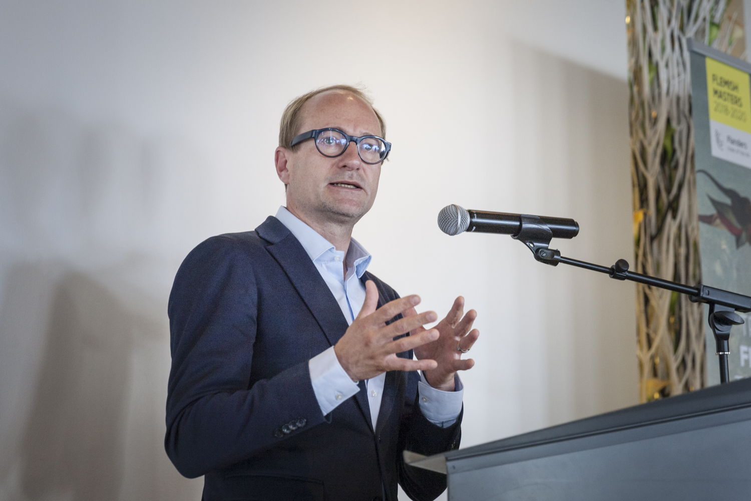 Ben Weyts, Vlaams minister voor Cultuur, photo Ans Brys
