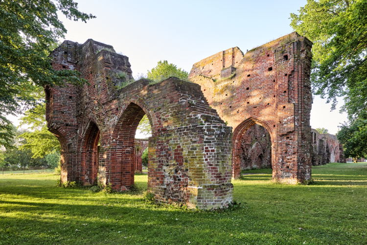 Greifswald Klosterruine Eldena ©DZT/Florian Trykowski