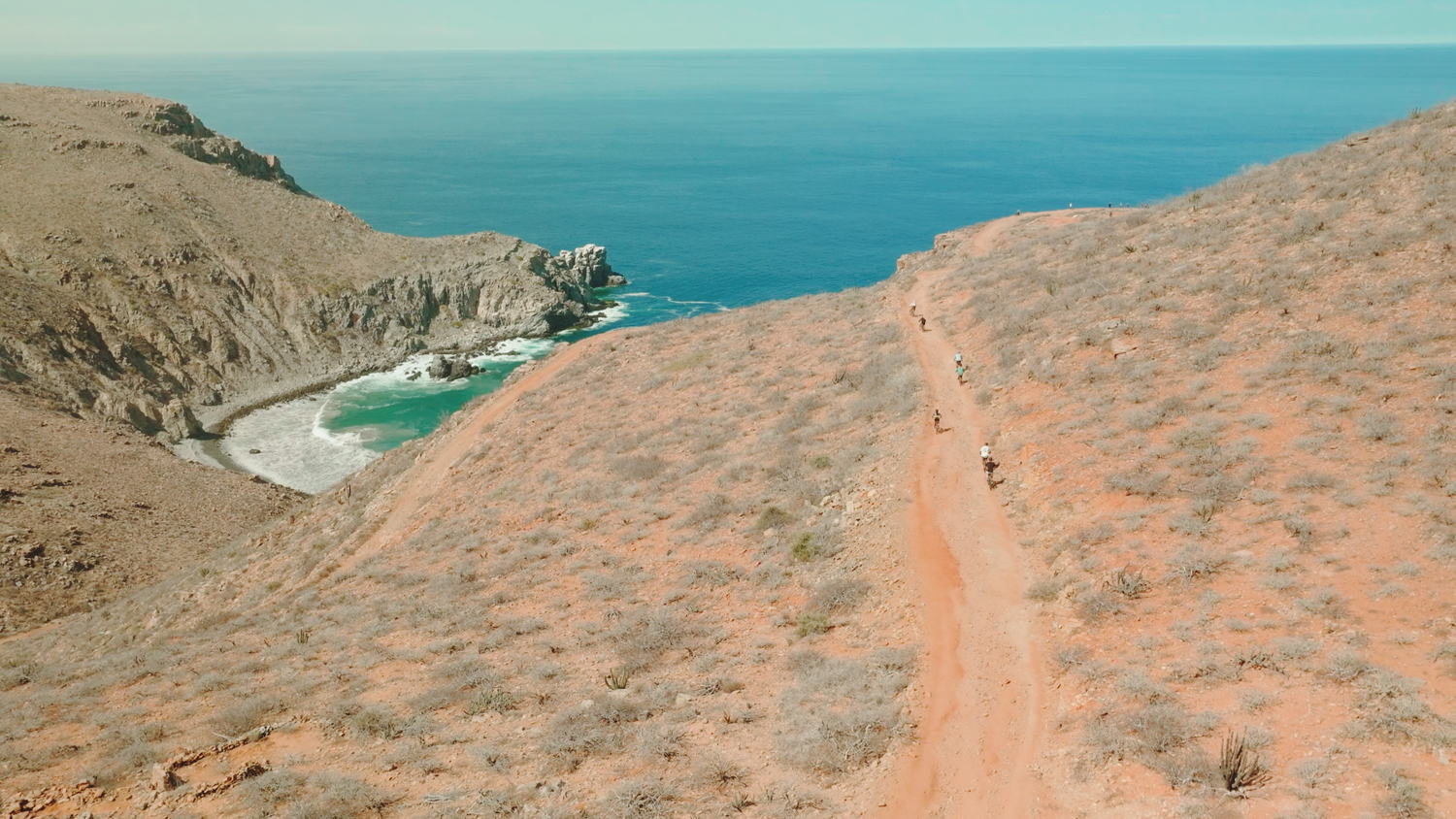 Biking at Punta Lobos