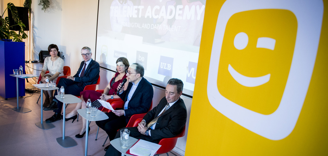 Telenet sluit een strategisch partnership met KU Leuven, VUB, ULB en BeCode om medewerkers levenslang te laten leren