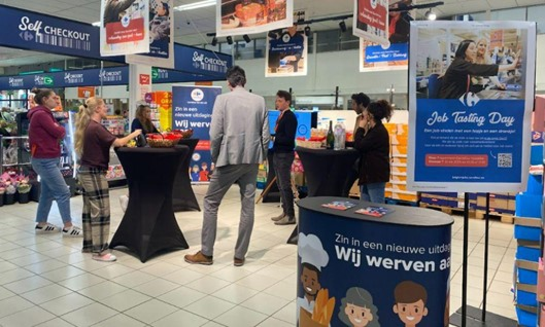Carrefour lanceert de Job Tasting Days om 250 nieuwe collega’s te vinden in heel België