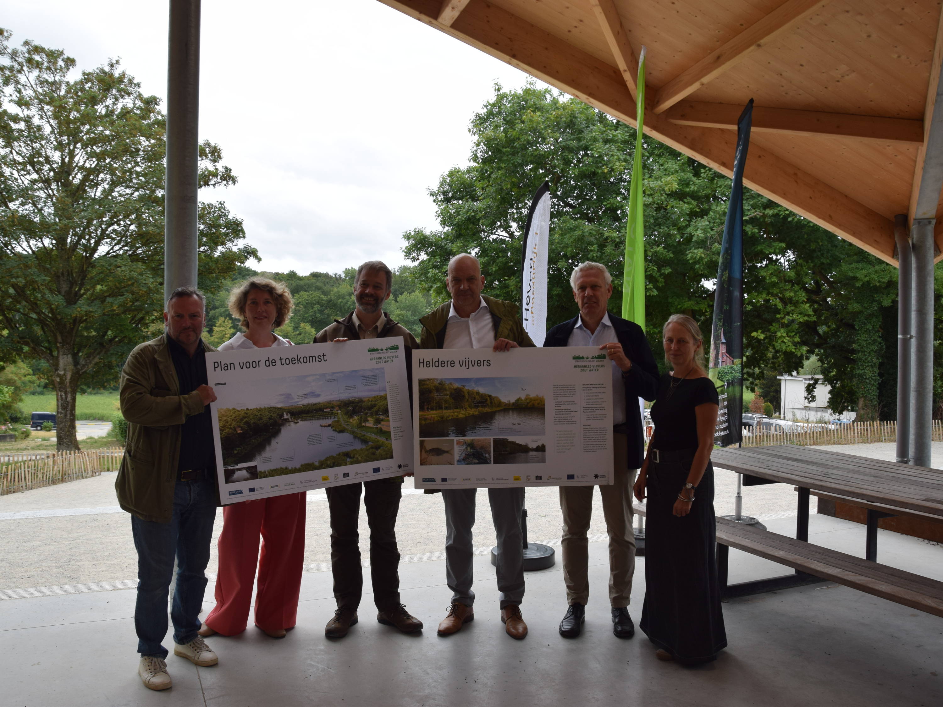 Startschot voor het ecologisch herstel van de vijvers van Het Zoet Water in Oud-Heverlee