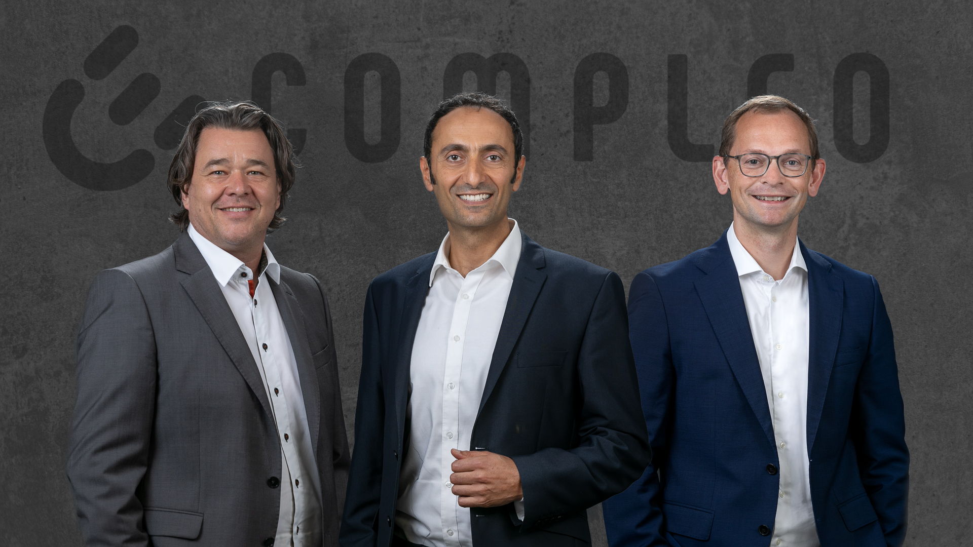 Der neue Vorstand: Jens Stolze, Checrallah Kachouh und Georg Griesemann