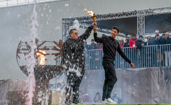 Alerte média : S.A.R. le Prince Laurent et Jonathan Sacoor ouvrent aujourd'hui les 38e Jeux Nationaux Special Olympics Belgium.