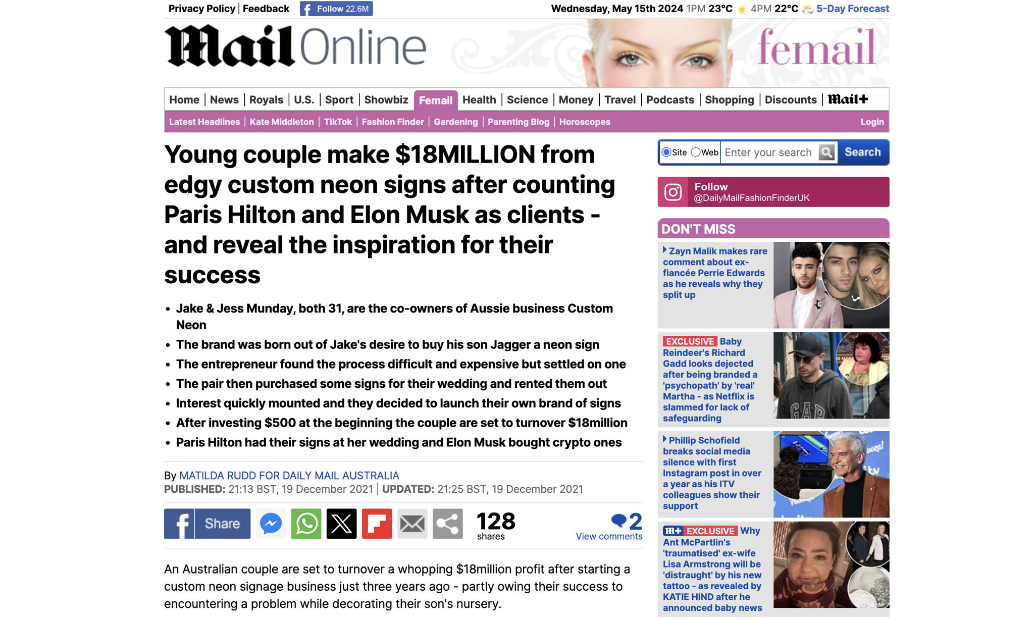[browser]Outreach Manager Clare Jones of Custom Neon was able to secure impressive media coverage thanks to this short, snappy, succinct pitch.