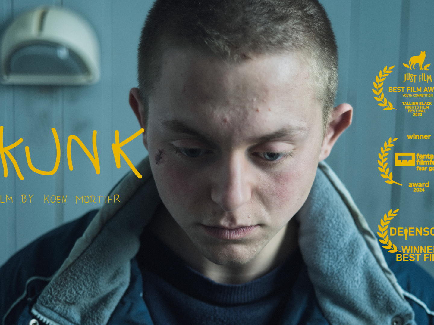 Koen Mortiers mokerslag van een film Skunk nu ook op Blu-Ray