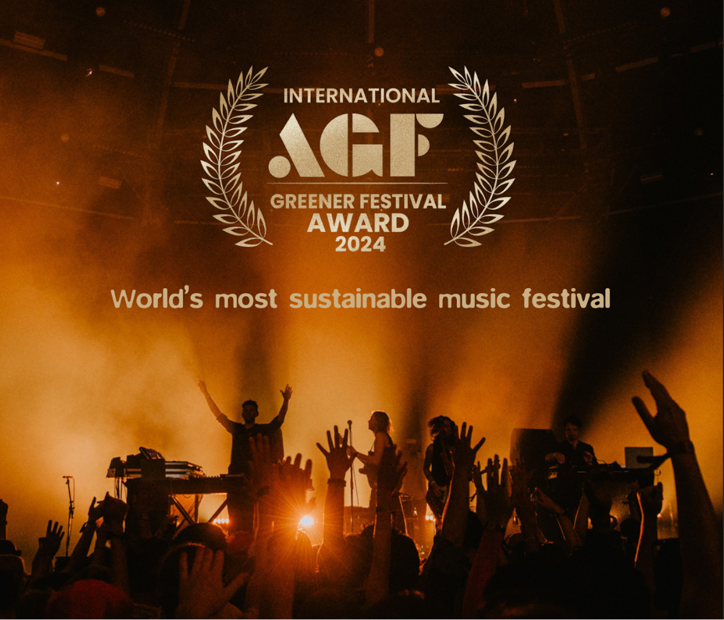 Le Festival Paradise City couronné comme le festival de musique le plus durable au monde lors des International AGF Awards 2024.