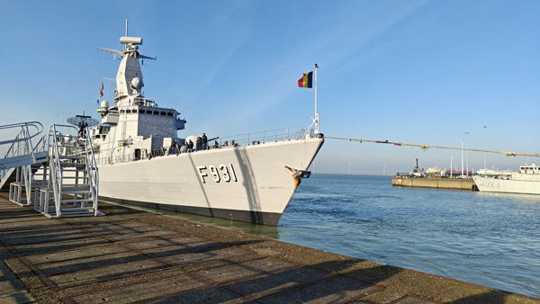 Construction delays on frigates ordered by Belgian navy