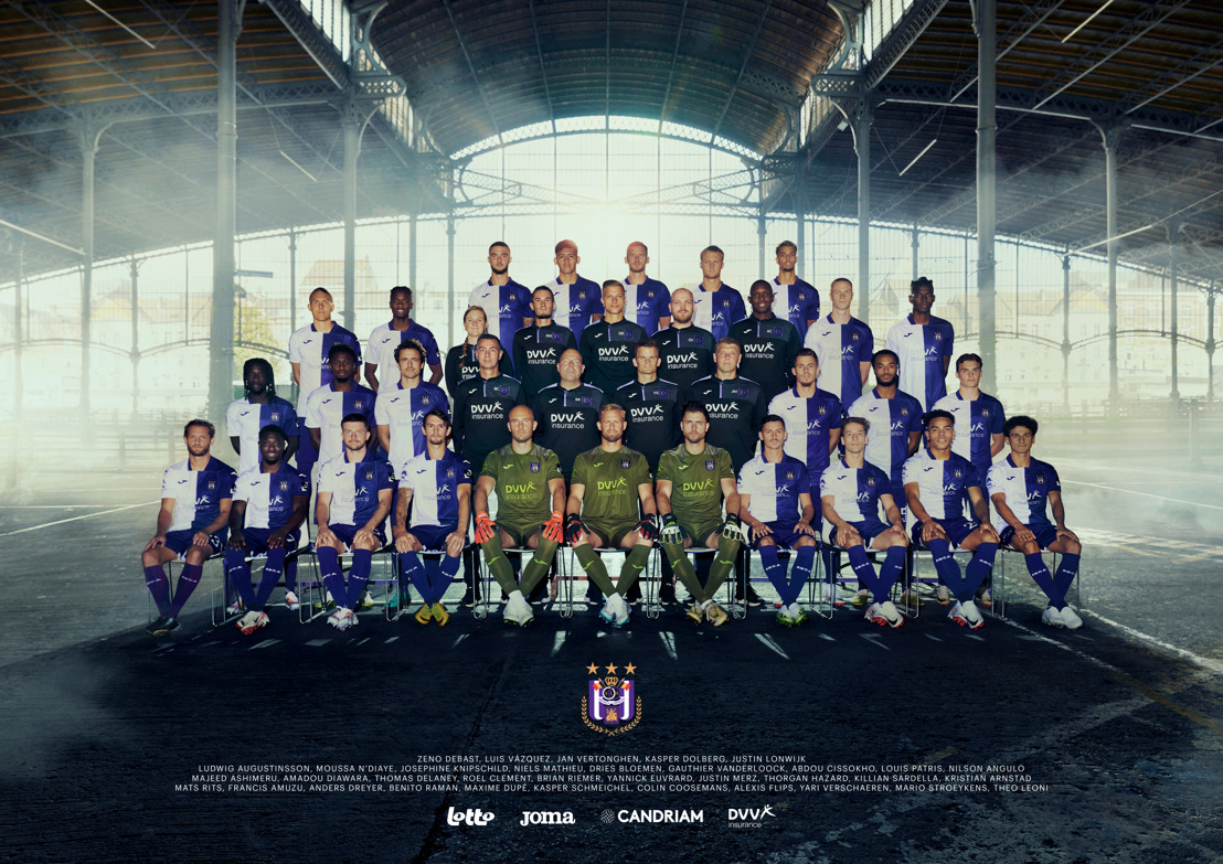 RSCA shoots its official team picture at Abbatoir in Brussels