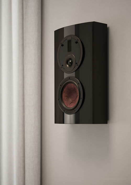 DALI RUBIKORE ON-WALL (High Gloss Black)