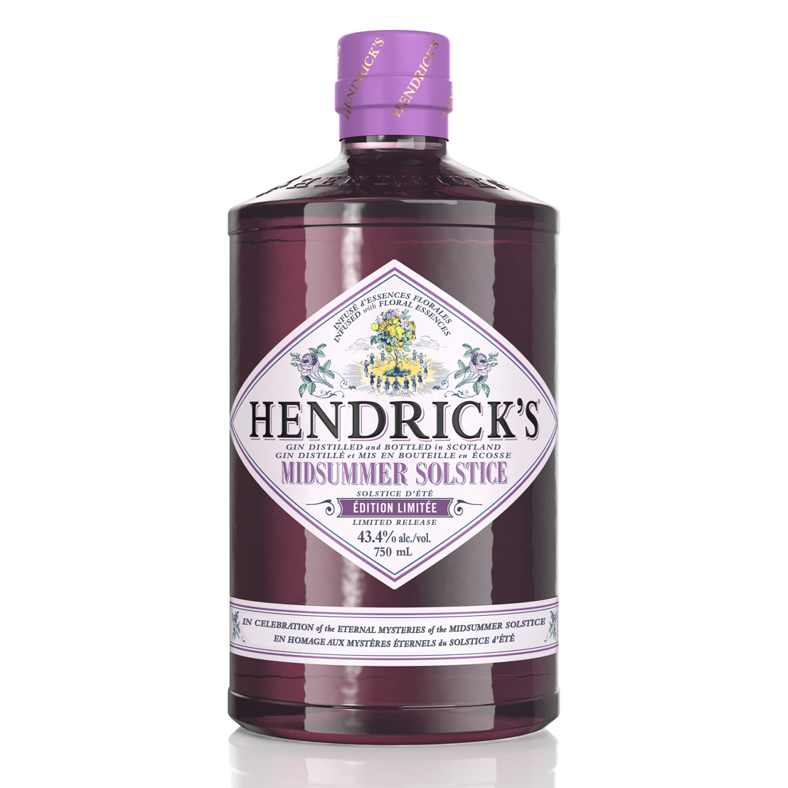 HENDRICK’S GIN AWAKENS NATURE’S MOST VIVID BLOOMS THIS HOLIDAY SEASON WITH THE RARE RELEASE OF ‘MIDSUMMER SOLSTICE,’ A MOST WHIMSICAL AND DELECTABLY FLORAL GIN.